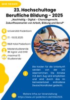 23. Hochschultage Berufliche Bildung