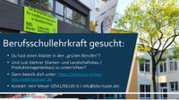 Flyer Stellenausschreibung BBS